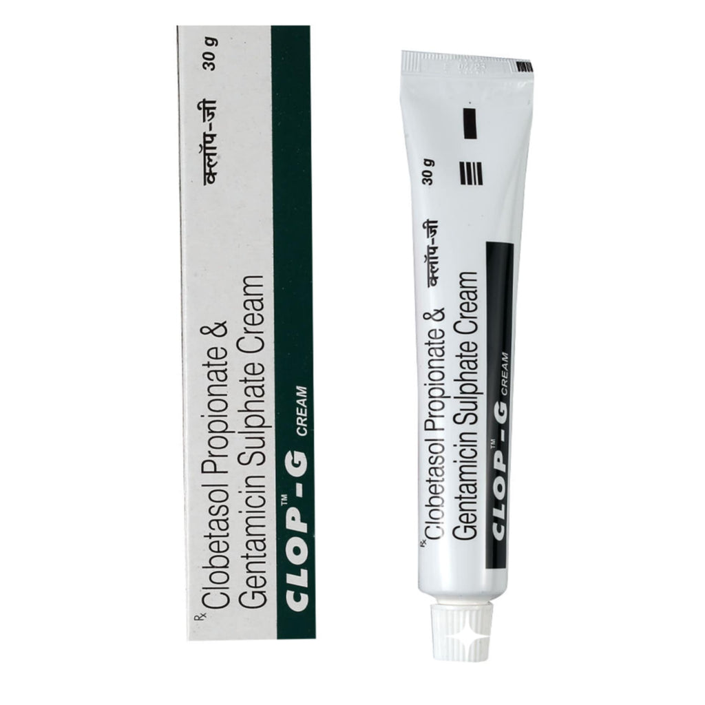 Clop G Clobetasol Propionate & Gentamicin Sulphate Cream 30g