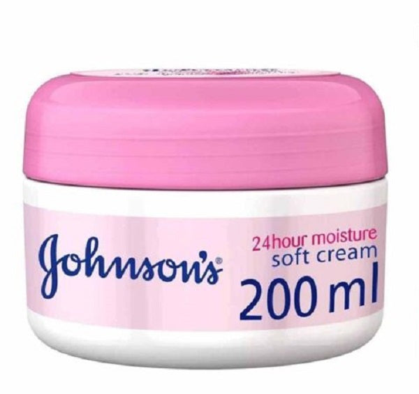 Johnson's 24 Hour Moisture Soft Cream - 200ml