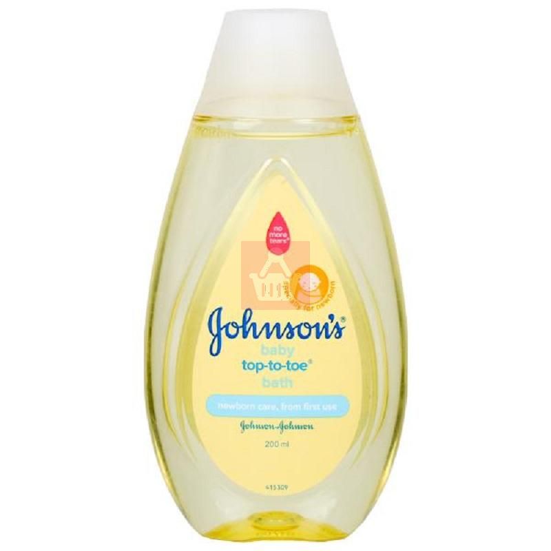 Johnson's Baby Top-To-Toe Bath 200ml Gentle Baby Hair & Body Wash