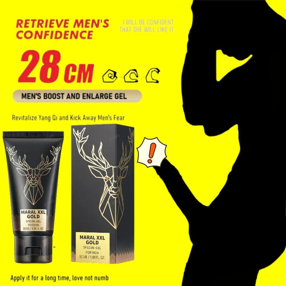 Maral XXL GOLD Special Gel For Men 50ml, Made In Russia