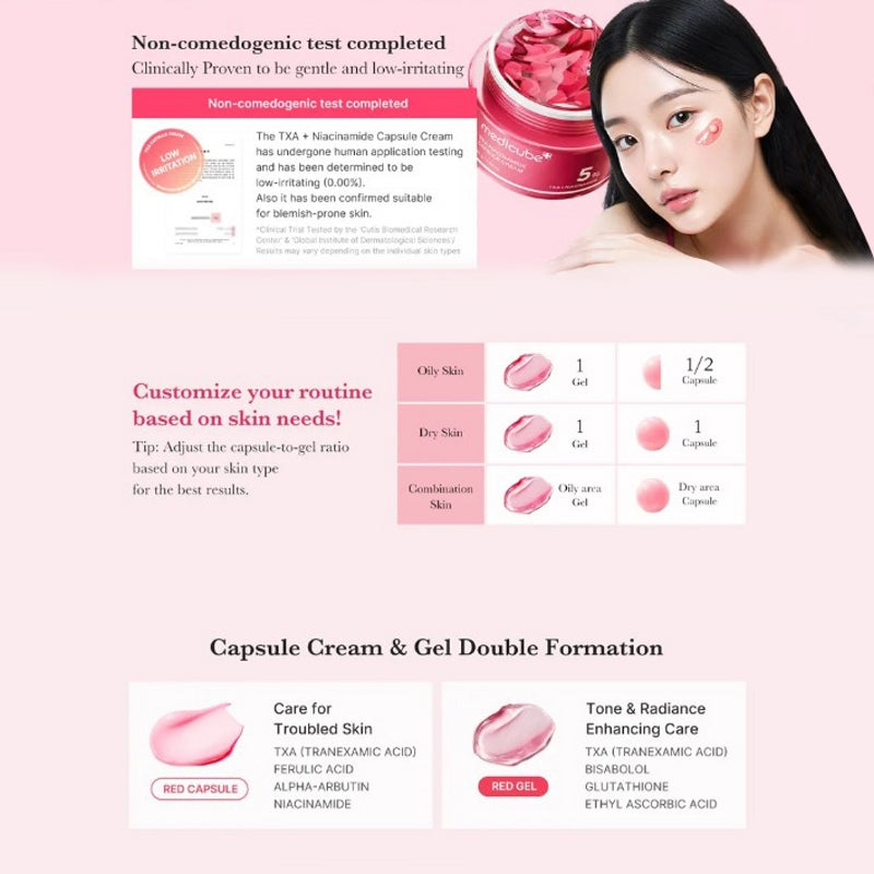 Medicube TXA Niacinamide Capsule Cream (5%)