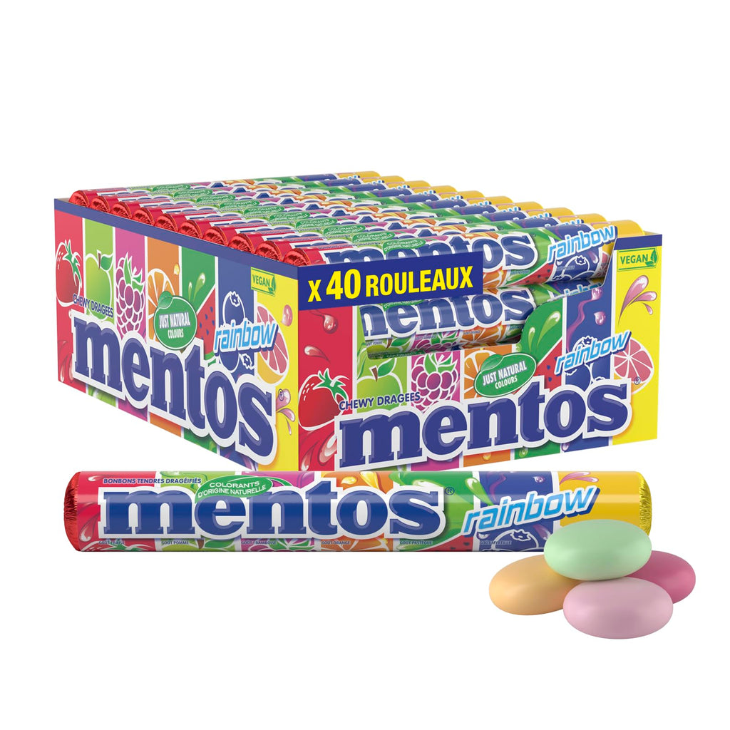 Mentos Rainbow Roll Candy