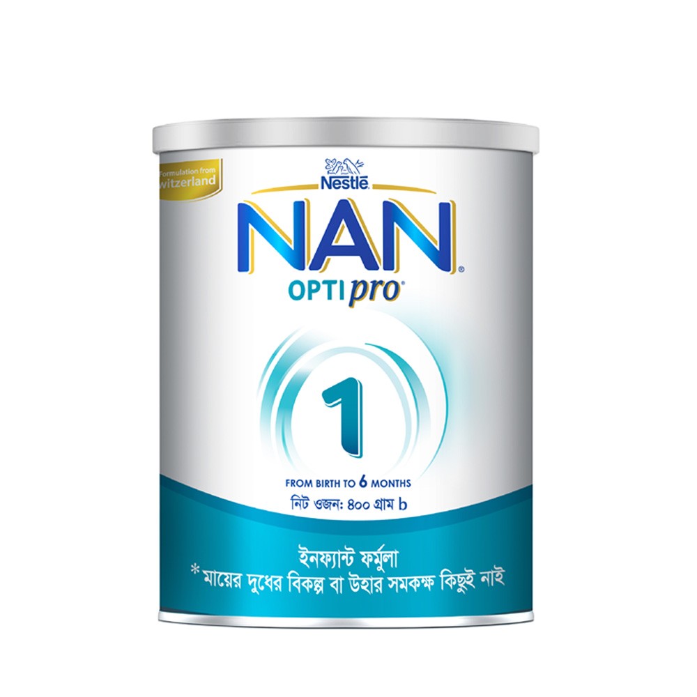 NAN OPTIPRO 1 ( 0-6 Months ) Infant Formula Baby Milk Powder 400g Tin