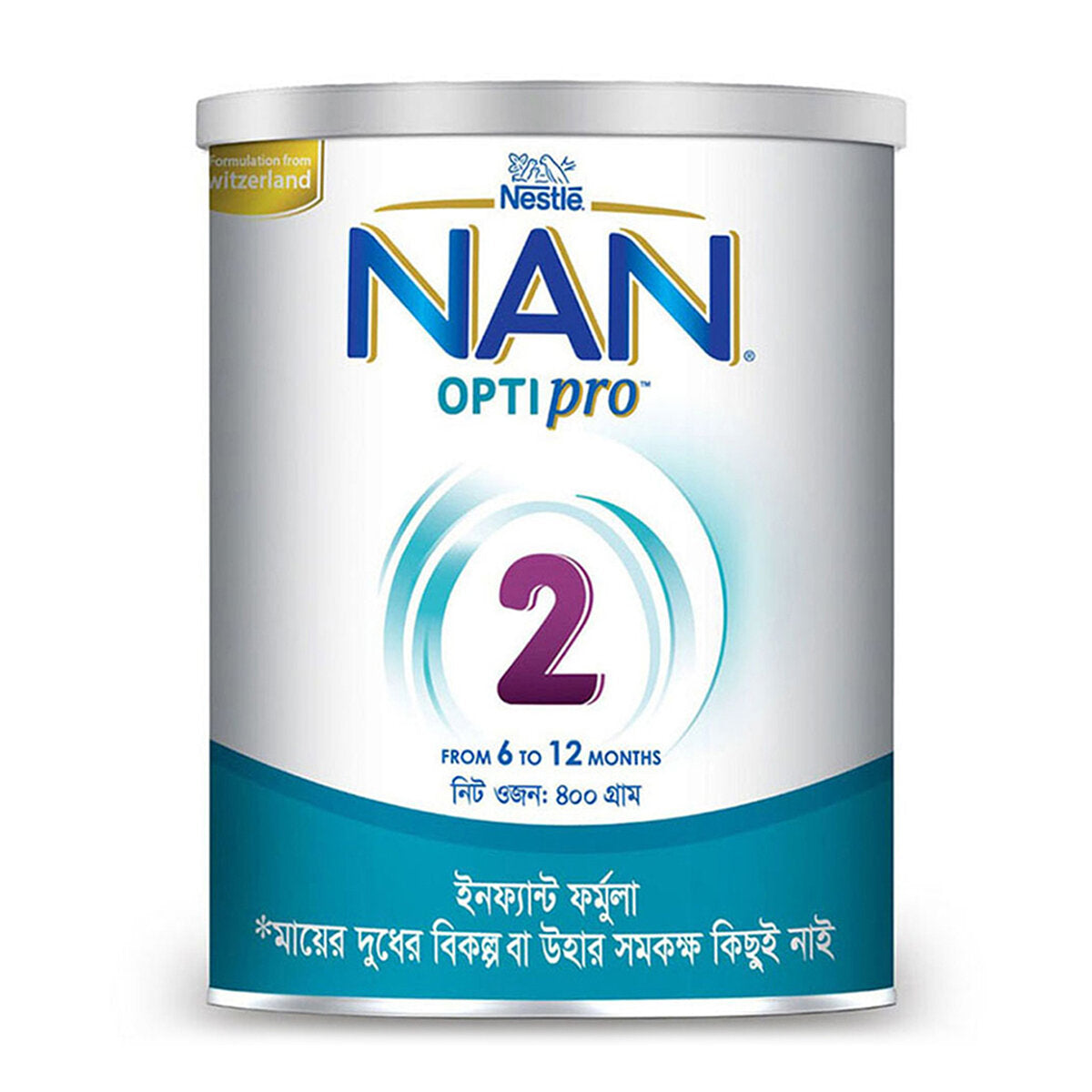 NAN OPTIPRO 2 ( 6-12 Months ) Follow up Formula Baby Milk Powder 400g Tin