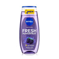 NIVEA Fresh Powerfruit Shower Gel with wild berry scent 250ml