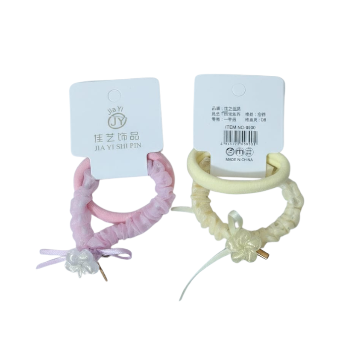 Fashionable & Reusable Rubber Bands (2pcs) -B01