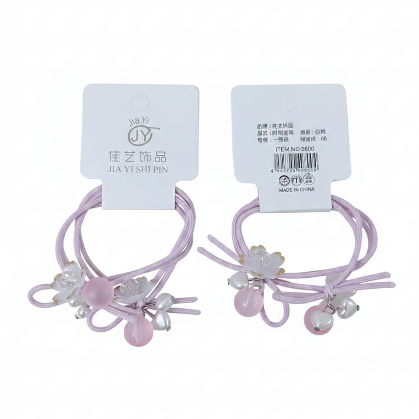 Fashionable & Reusable Rubber Bands (2pcs) -B04