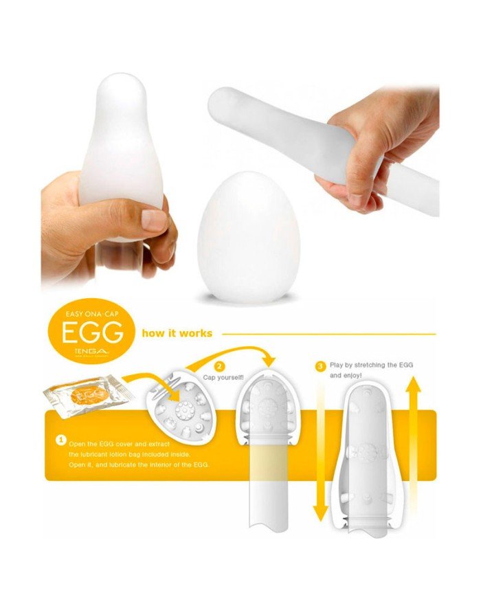 JAPAN Tenga Eggs Silicone Artificial Pocket Male Masturbation Cup Men Adult Sex Toy Durable Training Masturbator buy online at beasymart