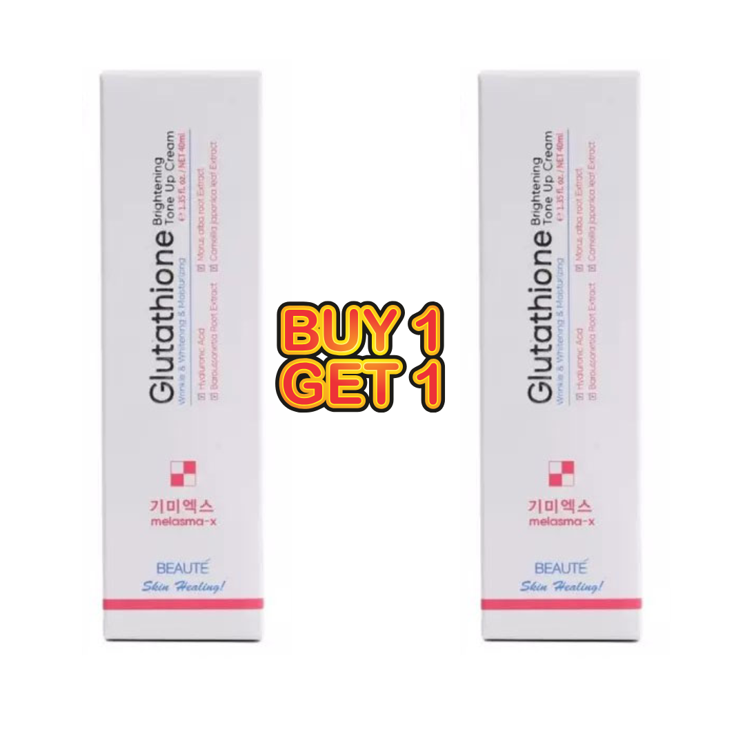 Beaute Glutathione Brightening Tone Up Cream Melasma-X Wrinkle & Whitening & Moisturizing 45ml (Made In Korea) Buy 1 Get 1 Offer