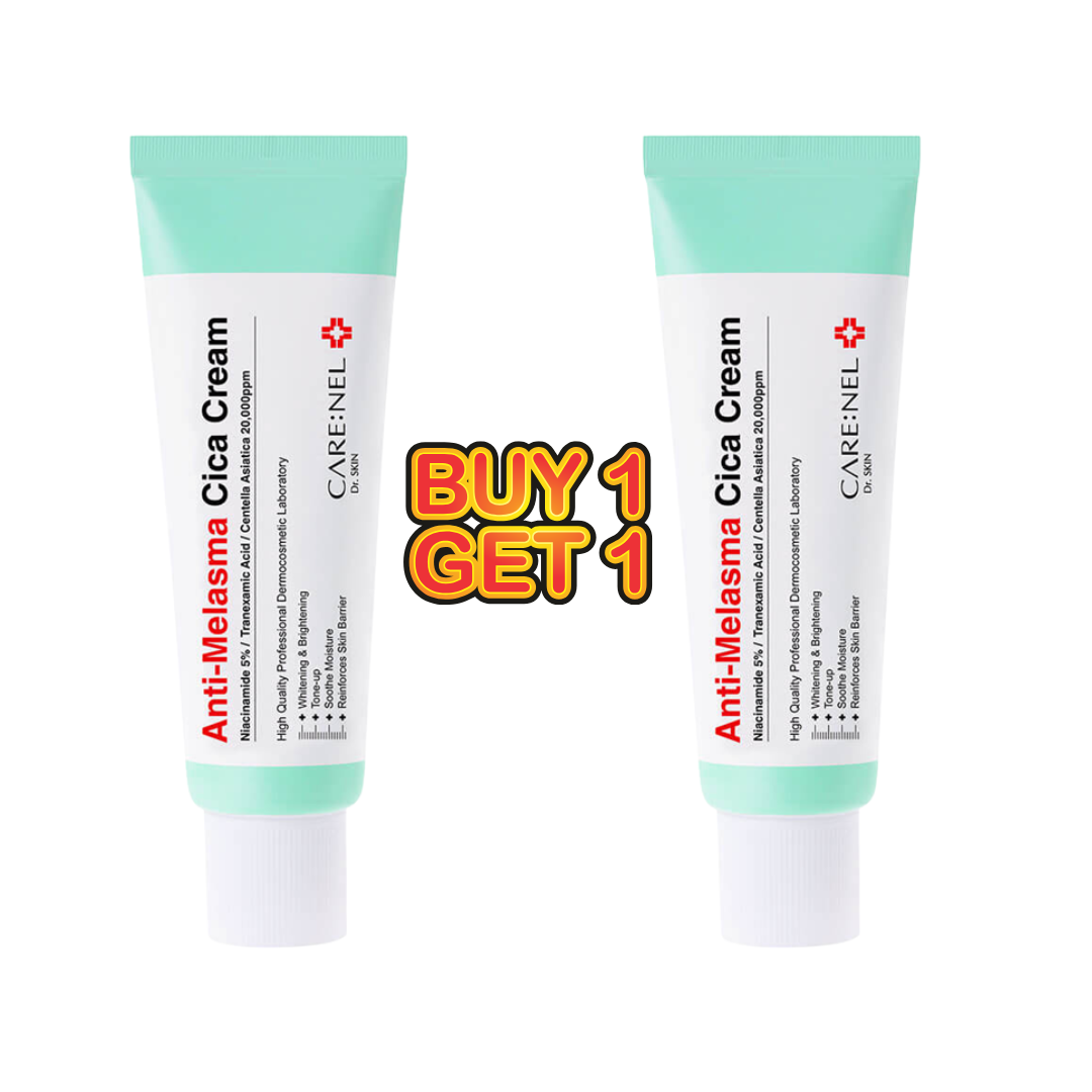 CARENEL Anti-Melasma Cica Cream 40ml Buy 1 Get 1 Offer