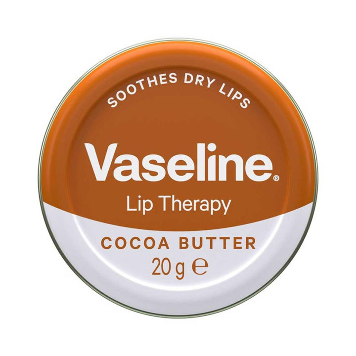 Original Vaseline Lip Therapy Cocoa Butter 20g tin - www.beasymart.com