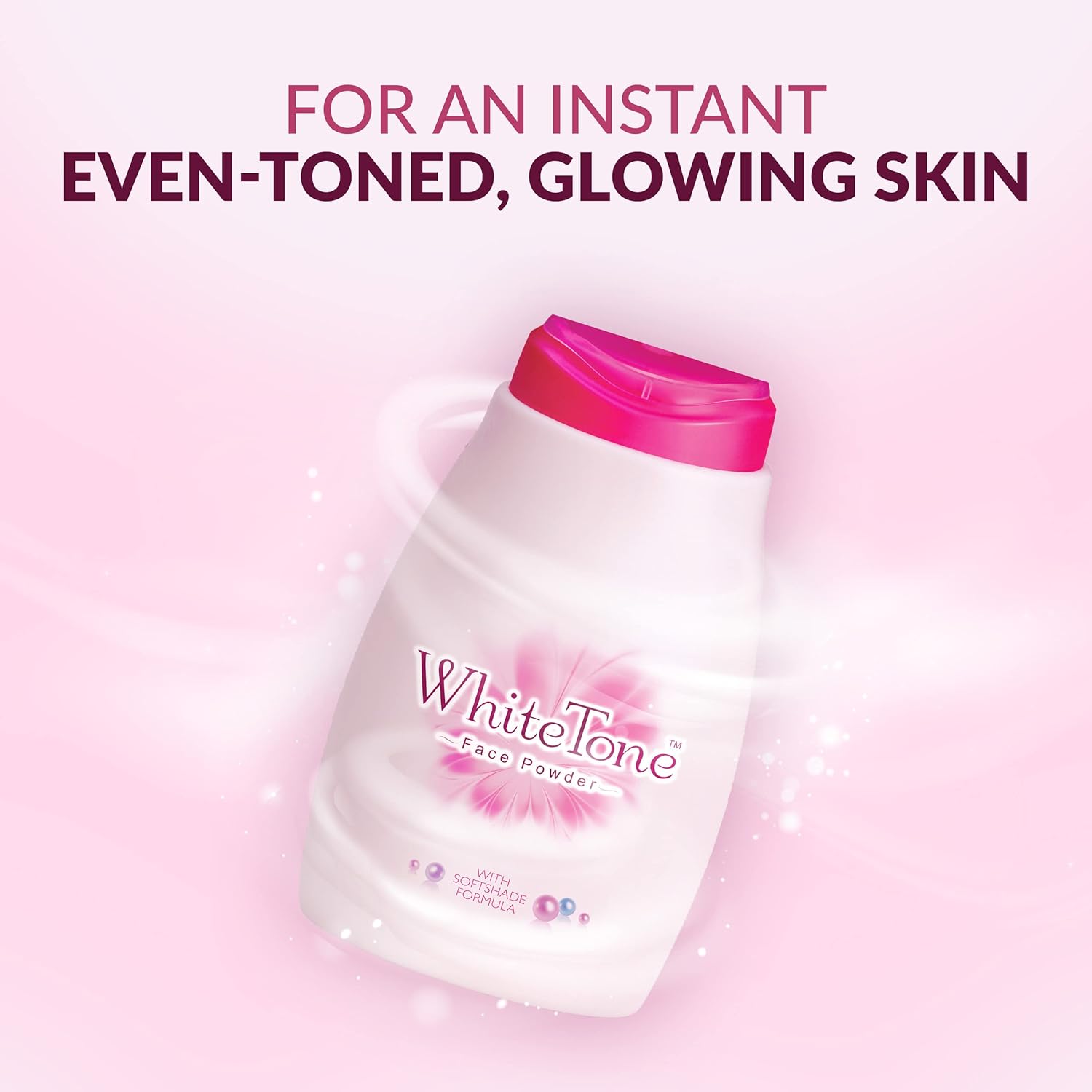 White Tone Face Powder Softshade Formula 50g buy online at beasymart www.beasymart.com