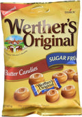 Werther's Sugar Free Butter Candies, 80 g, candy candies chocolate