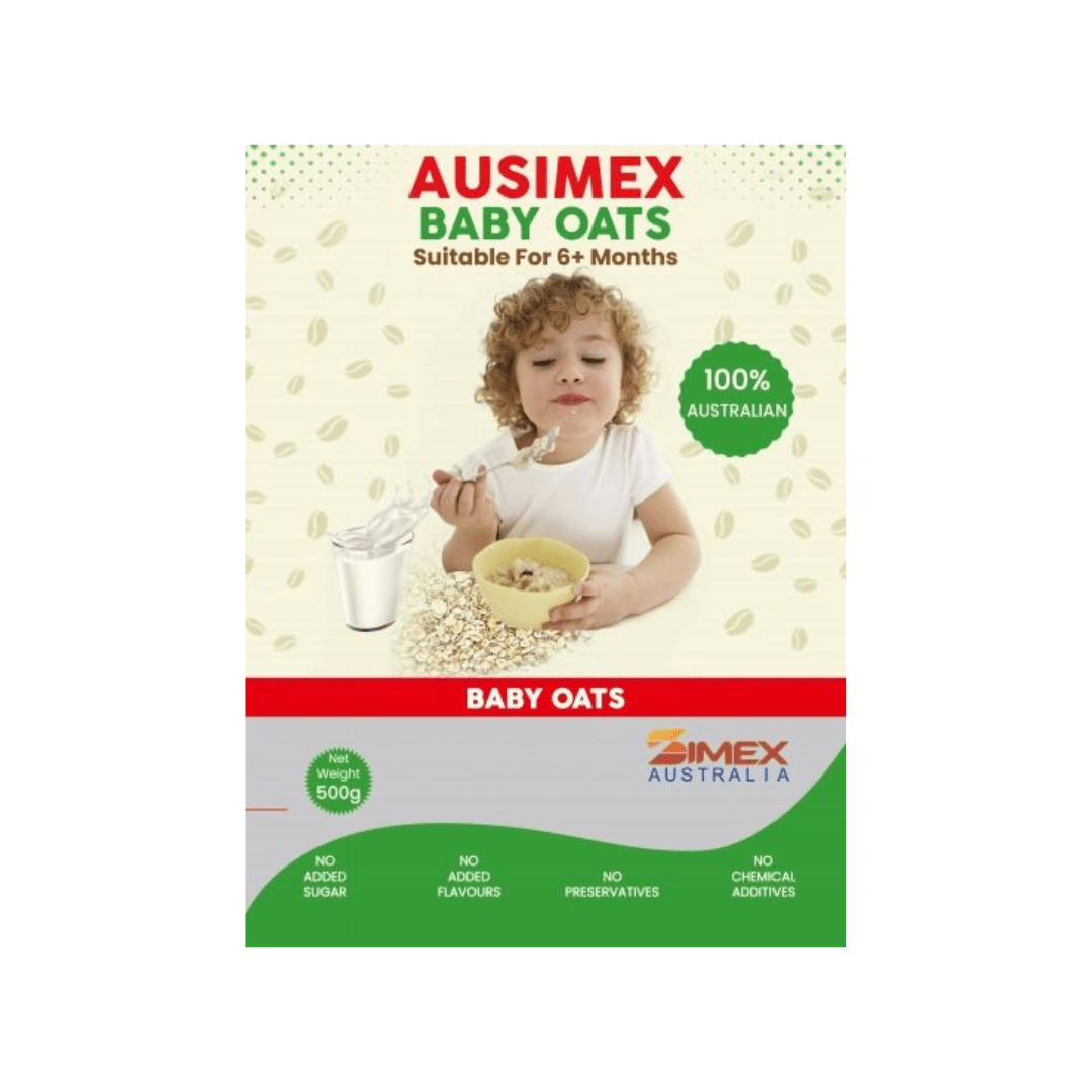 Ausimex Baby Oats 500Gm- Austrailia - Beasymart