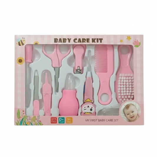 Baby Care Gift Kit for Newborn - 10 pieces - Portable Baby Care Kit for Nursing, Baby Health, and Grooming - Beasymart