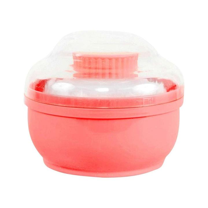 Baby Soft Face Powder Puff Sponge Box Case Container - Multicolor - Beasymart