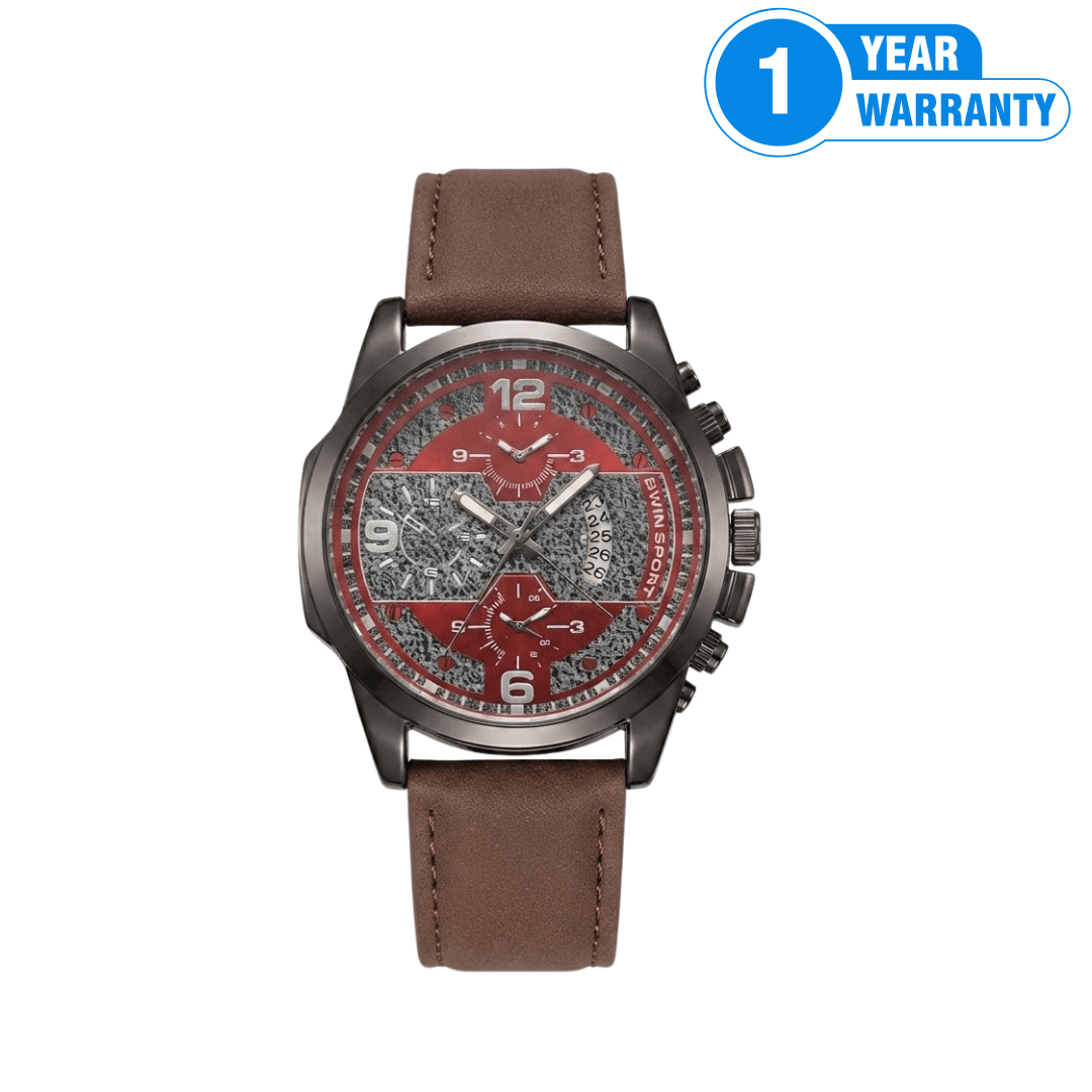 BWIN SPORT Chronograph-Style Quartz Men's Watch - Beasymart