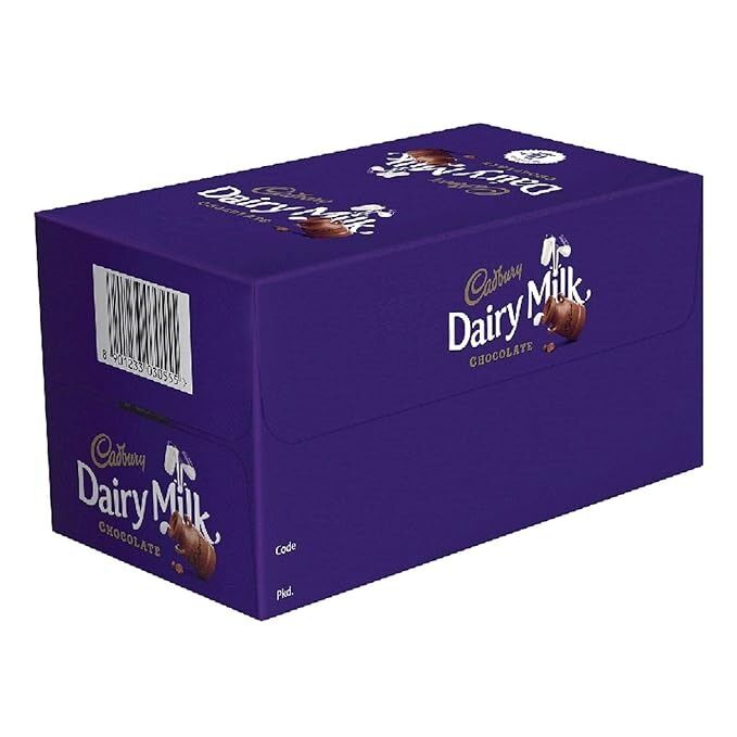 Cadbury Dairy Milk Crispy Wafer With Smooth Milk Chocolate Quick Snack & Energy Bite 11g X 36pcs = 396g Full Box - Beasymart