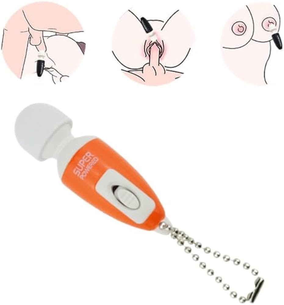Carry Buckle Mini Wand Vibrator Clitoris Stimulator For Women - Beasymart