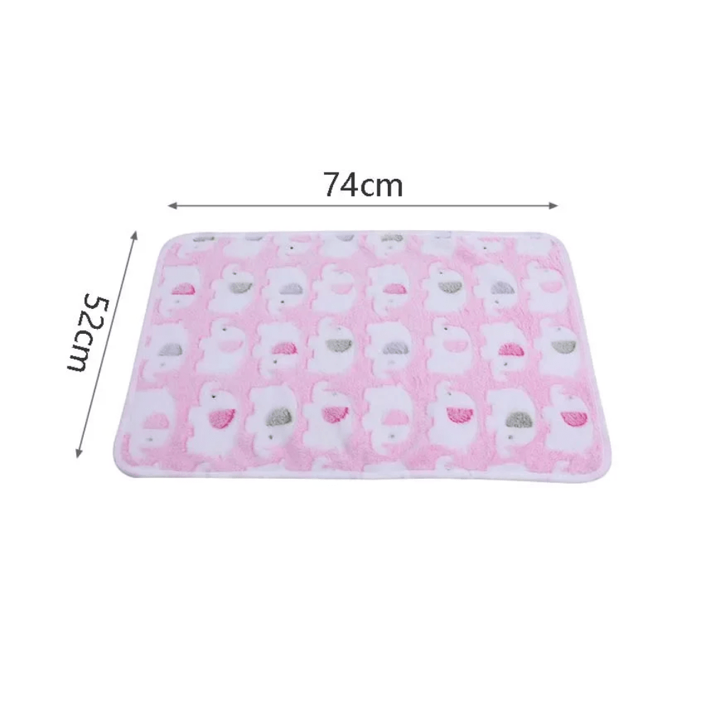 Cartoon Baby Blanket Cute Elephant Baby Products Newborn Elephant Air Conditioning Quilt Infant Bedding Swaddle Wrap Blanket - Beasymart