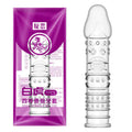 Spike Sleeve Transparent Crystal Sleeve Thorn Sleeve Male Condom SX-166 buy online at beasymart