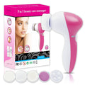Beauty Care Massager 5 in 1 Facial Cleansing Brush
