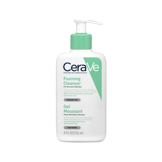 Cerave Foaming Cleanser For Normal To Oily Skin 236ml - Beasymart