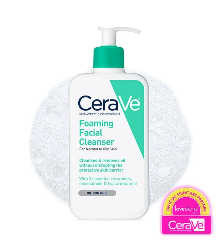 Cerave Foaming Cleanser For Normal To Oily Skin (236ml) - Beasymart