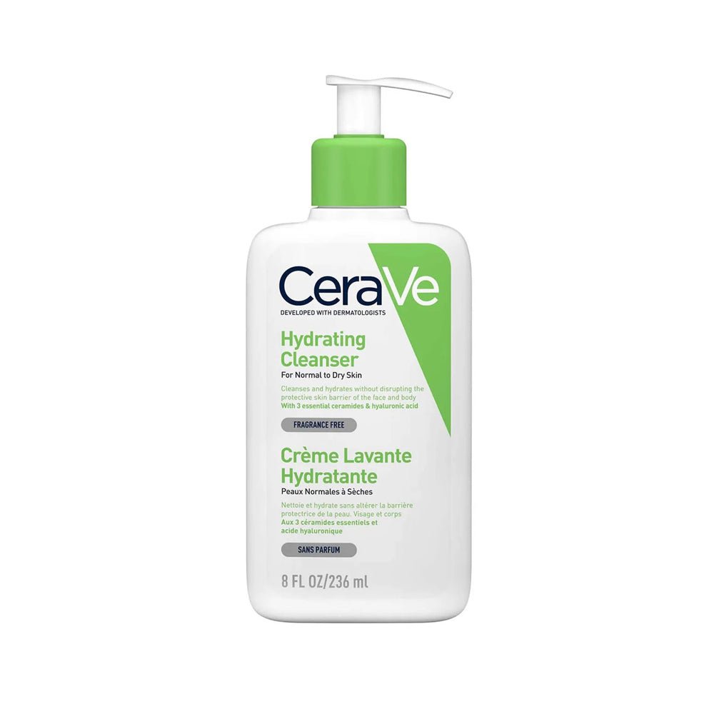 Cerave Hydrating Cleanser For Normal To Dry Skin - 236ml - Beasymart