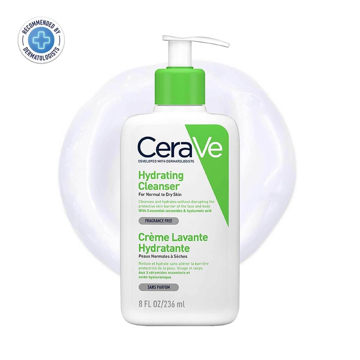 Cerave Hydrating Facial Cleanser 236ml - Beasymart