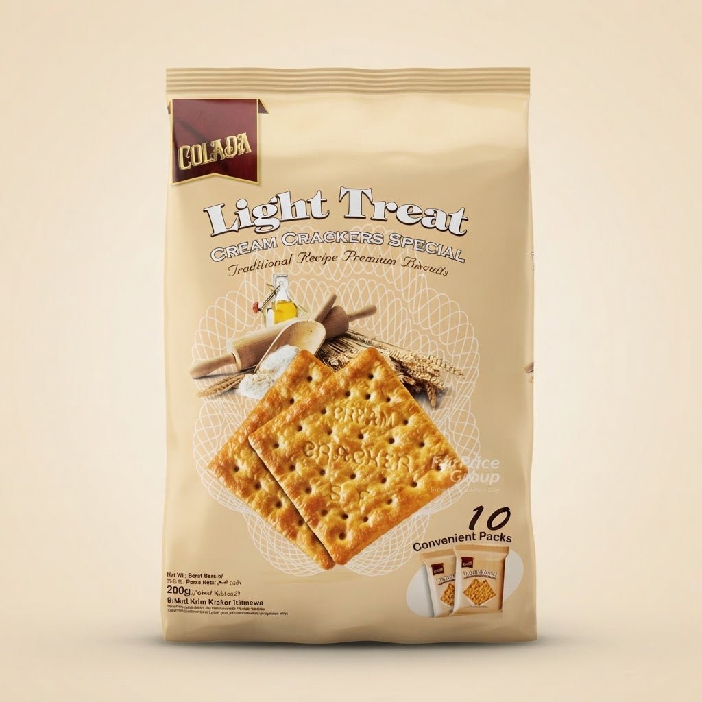 Colada Shoon Fatt Crackers - Light Treat (Cream Special) - 200 gm (Made in Malaysia) - Beasymart