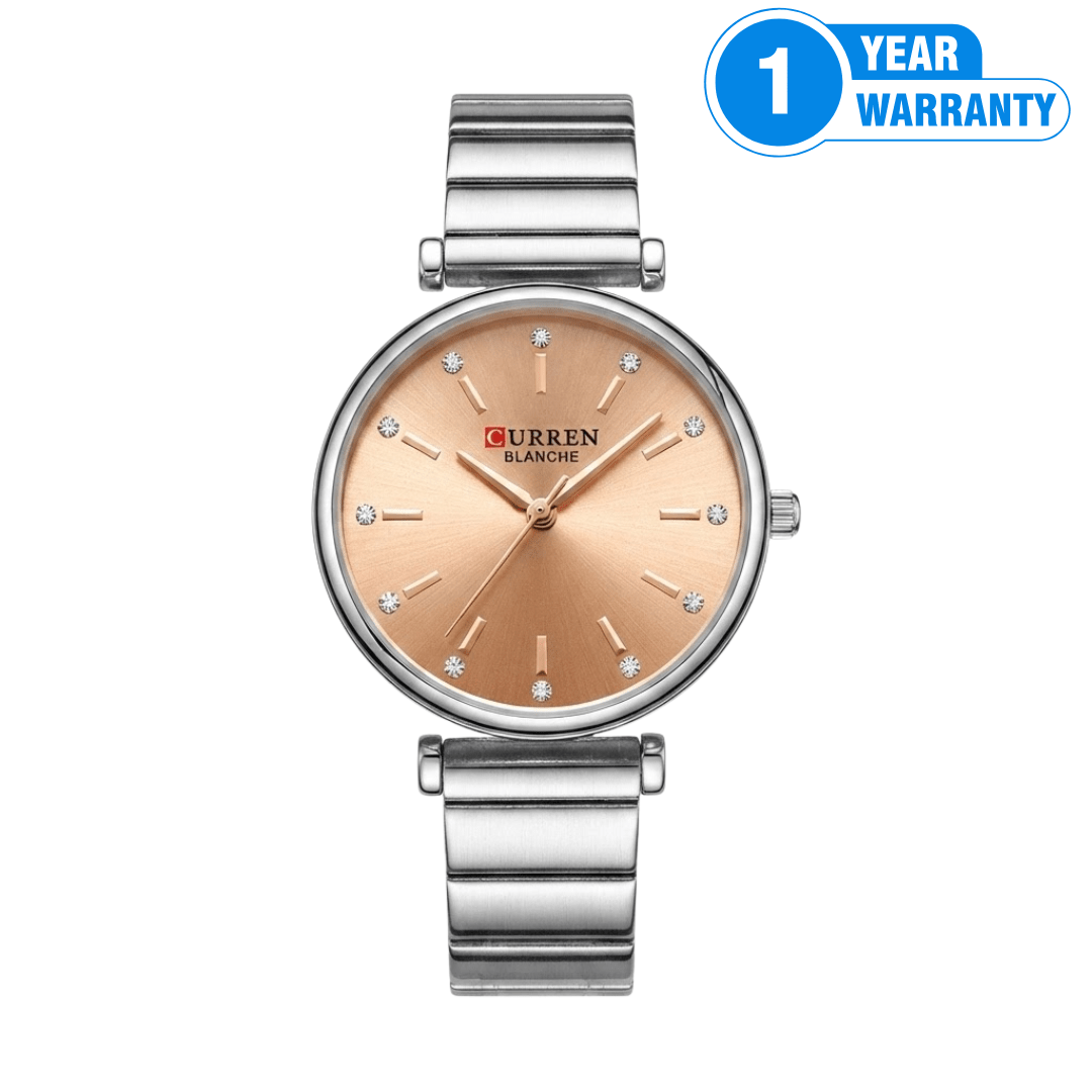 CURREN Blanche 9081 Stainless Steel Analog Watch for Women. - Beasymart