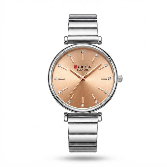 CURREN Blanche 9081 Stainless Steel Analog Watch for Women. - Beasymart