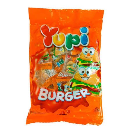 Delicious Mini Burger Gummy Candy (Thailand) 8 Mini Pack (56g-64g) - Beasymart