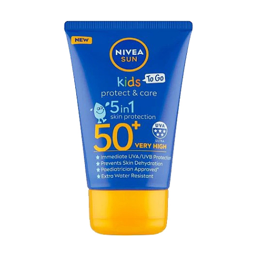 Nivea Sun Kids Protect & Care Sun Cream SPF50+ 50ml Tube