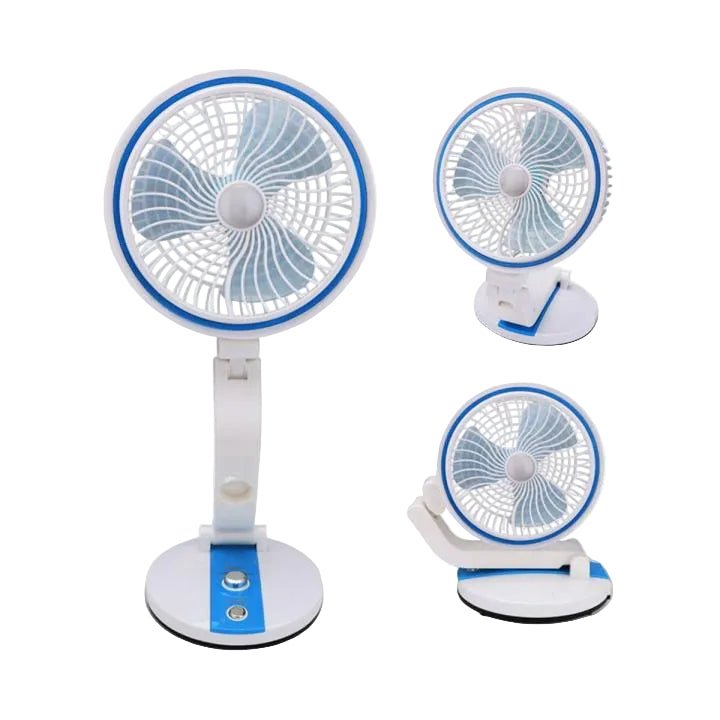 Folding Multi-function USB Charging Fan with builtin LED Light - Beasymart