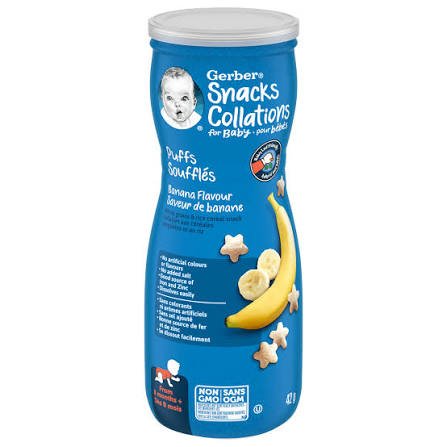 Gerber Grain & grow Banana Puffs (8+ months) 42gm - Beasymart