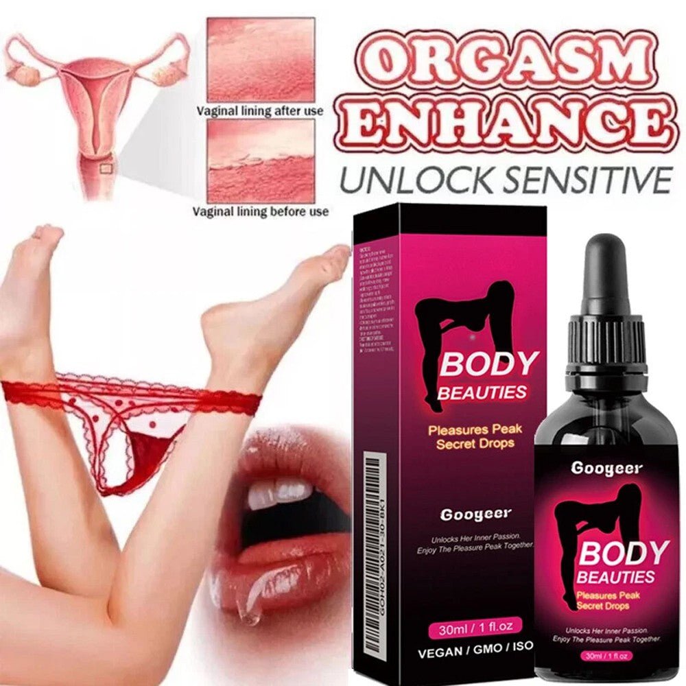 Googeer Body Beauties Sensual Oil Enhances Intimate Moments Creates Romantic Atmosphere Boosts Confidence Body Care 30ml - Beasymart