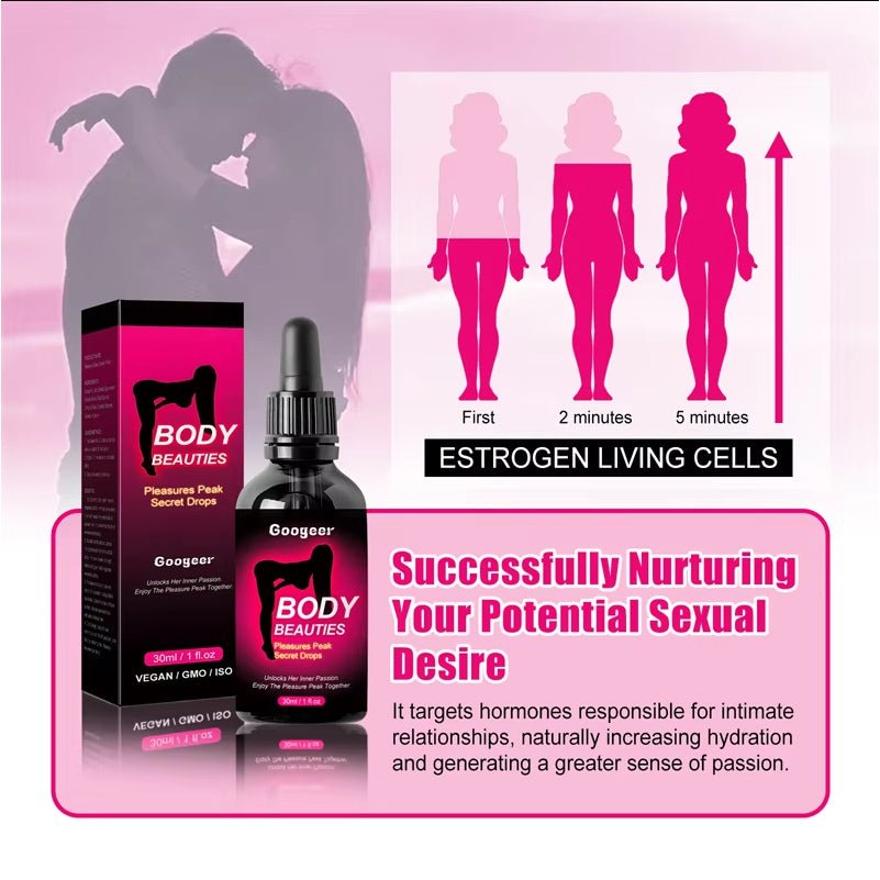 Googeer Body Beauties Sensual Oil Enhances Intimate Moments Creates Romantic Atmosphere Boosts Confidence Body Care 30ml - Beasymart