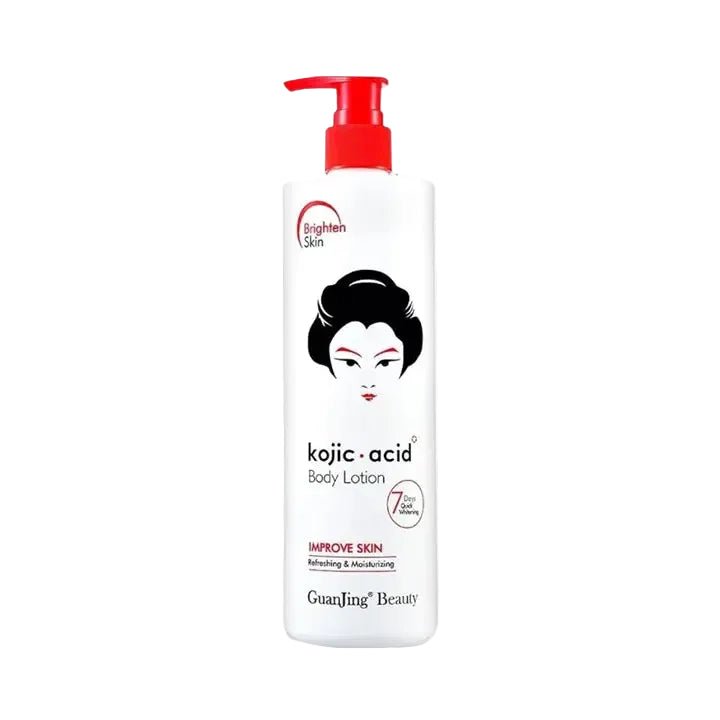 Guanjing Beauty Brighten Skin Kojic Acid Body Lotion Improve Skin Refreshing & Moisturizing 230ml - Beasymart