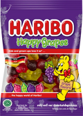 Haribo Happy Grapes Gummy 80g হারিবো হ্যাপি গ্রেপস গামি ৮০ গ্রাম - Beasymart