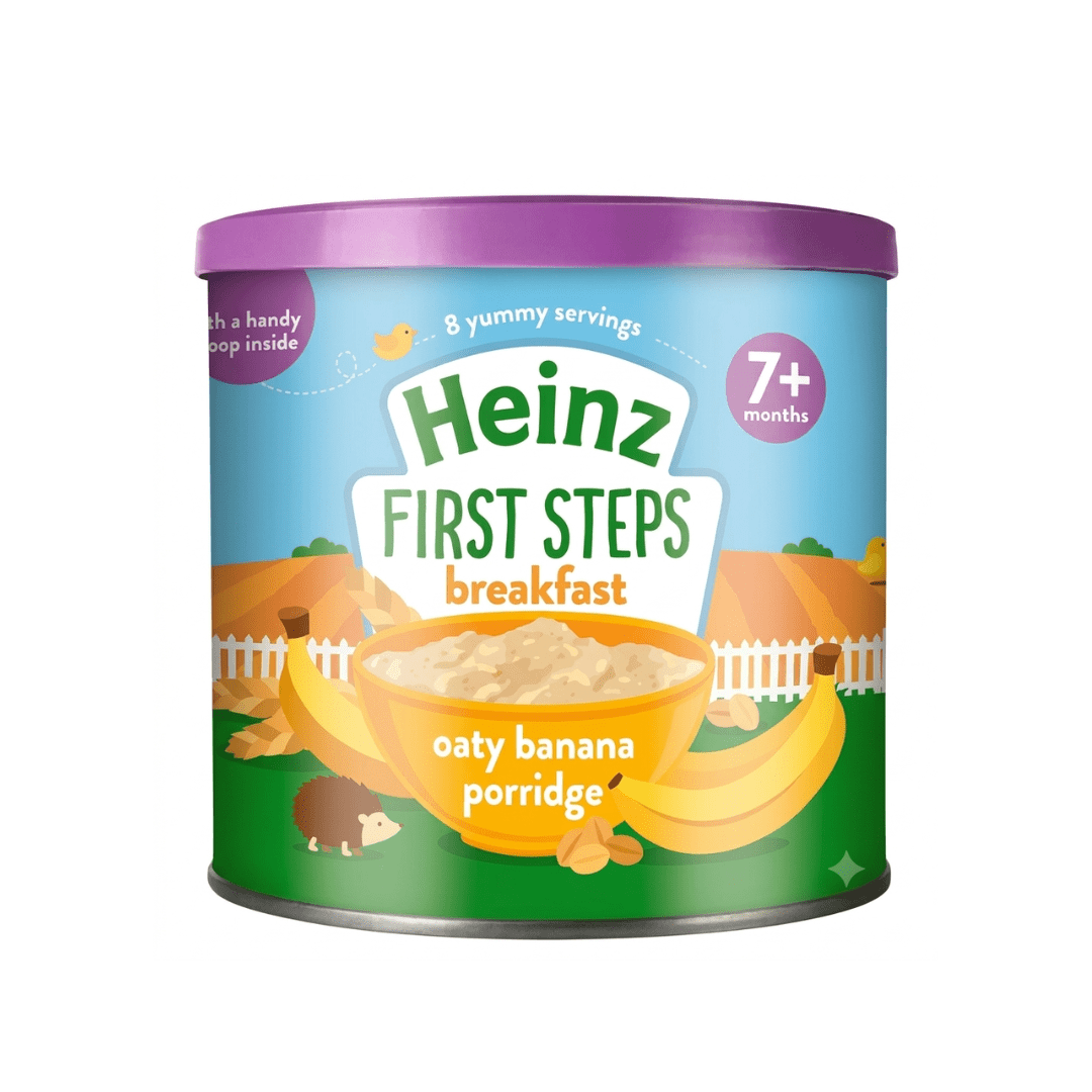 Heinz First Steps Breakfast Oaty Banana Porridge - 240gm From (7+ Months) - Beasymart