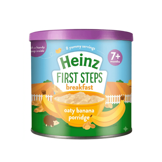 Heinz First Steps Breakfast Oaty Banana Porridge - 240gm From (7+ Months) - Beasymart