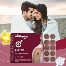 Teen Again Vaginal Tightening And Whitening Cream, For Personal 60g With 10pcs South Moon Black Maca Patches Designed To Enhance Energy, Stamina, And Hormonal Balance, Often Marketed For Improving Libido And Reducing Fatigue 2pcs Combo