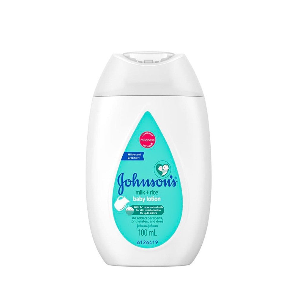 Johnson's Baby Milk And Rice Lotion, 100ml - Beasymart