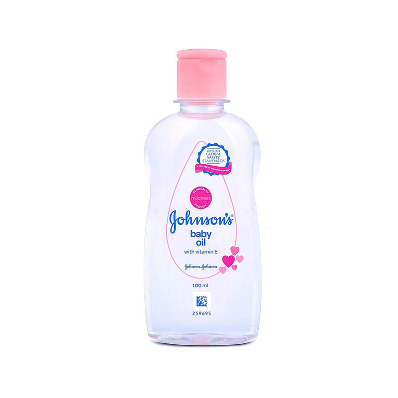 Johnson's Baby Oil with Vitamin E 100ml - Beasymart