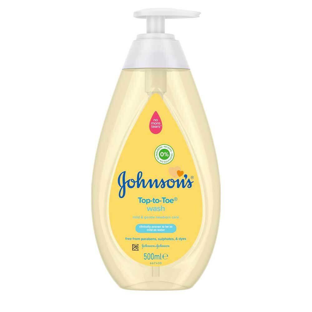 Johnson's Top-To-Toe Wash - 500ml Premium Quality Best Value For Everyday Use Durable Design - Beasymart