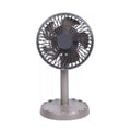 Joy Super JY-2218 Professional Rechargeable Portable Mini Table Fan Strong Wind Left to Right Oscillating Angle 45 Degrees - AC/DC - Beasymart