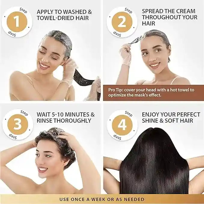 Karseell Collagen Hair Mask Collagen Hair Cream Treatment 500g