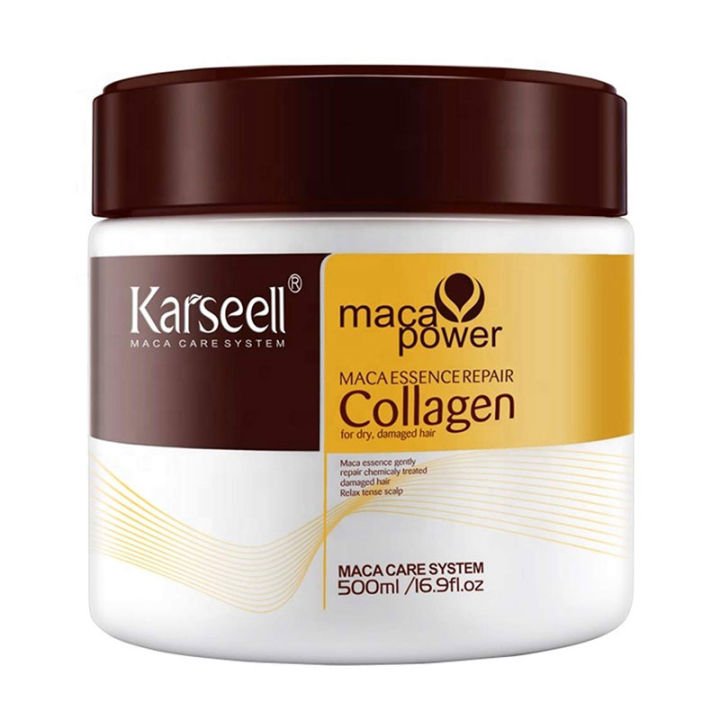 Karseell Collagen Hair Mask Collagen Hair Cream Treatment 500g - Beasymart